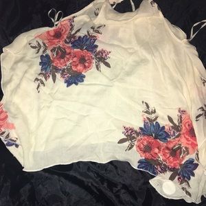 O’Neil Cream & Floral Tank
